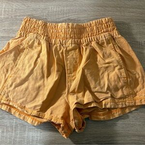 Aerie High Waist Orange Shorts